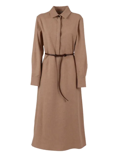 Antonelli collared belted dress