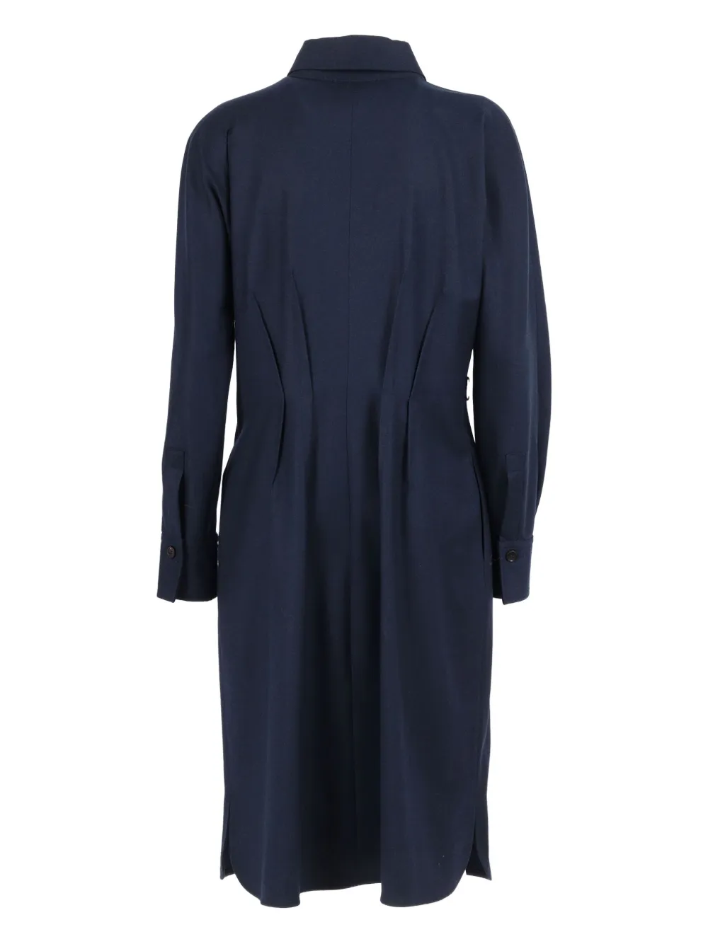 Antonelli Geplooide blousejurk - Blauw