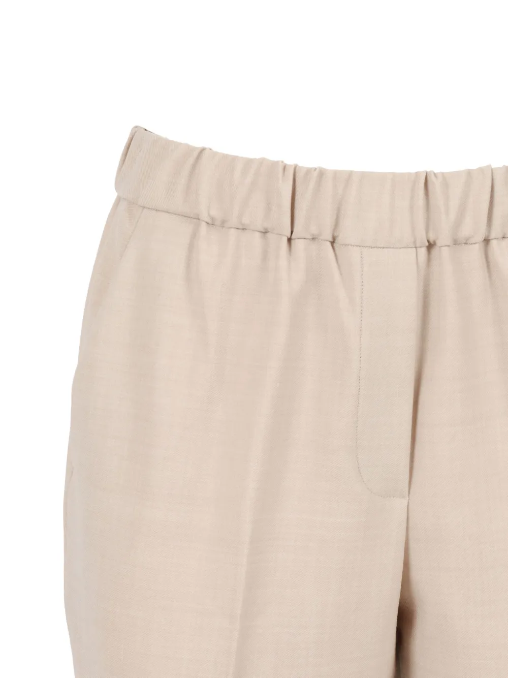Antonelli Broek met elastische taille Beige