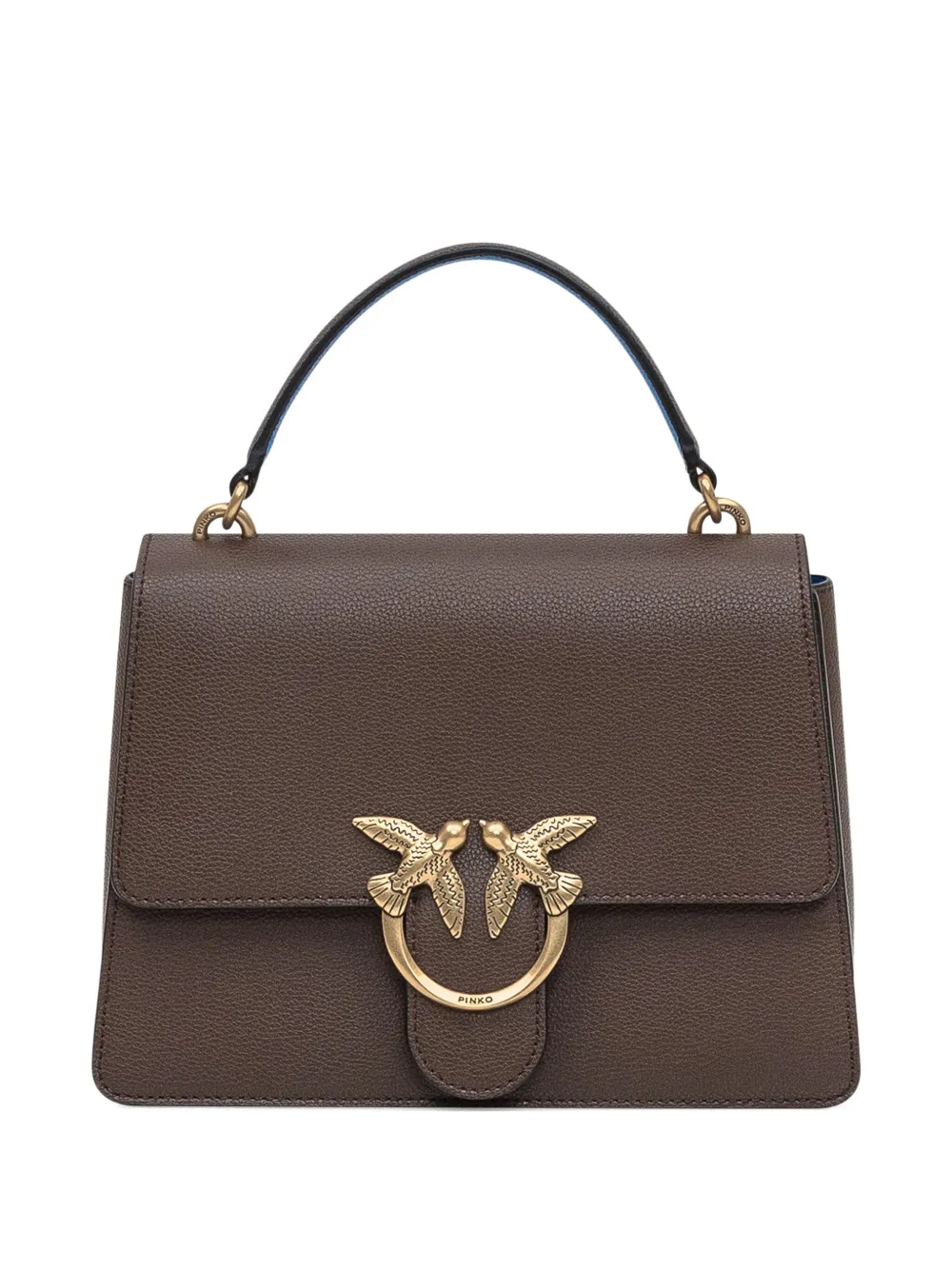 PINKO love birds top handle bag Bruin