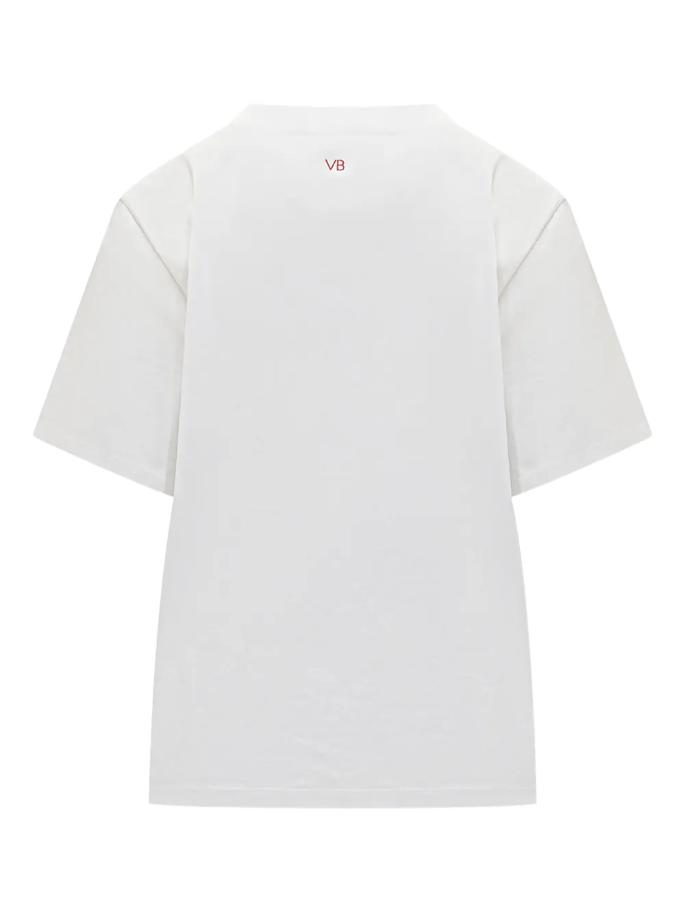 Victoria Beckham slogan tee Wit