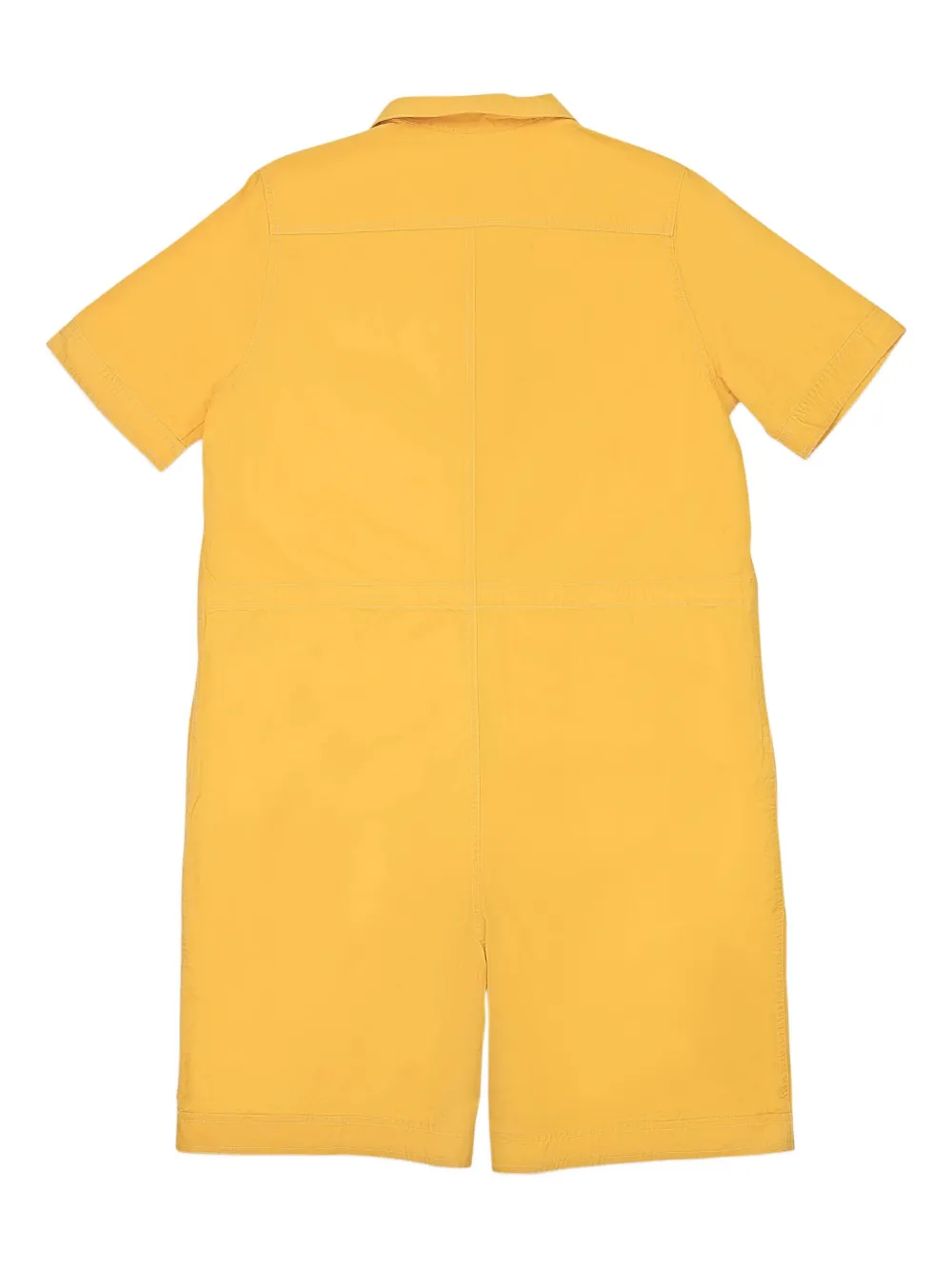Callipygian cotton jumpsuit - Geel