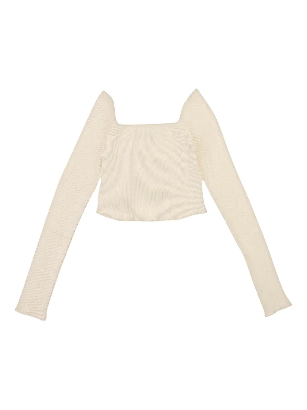 Callipygian square-neck ribbed top | Vests & Tank Tops | Image 2