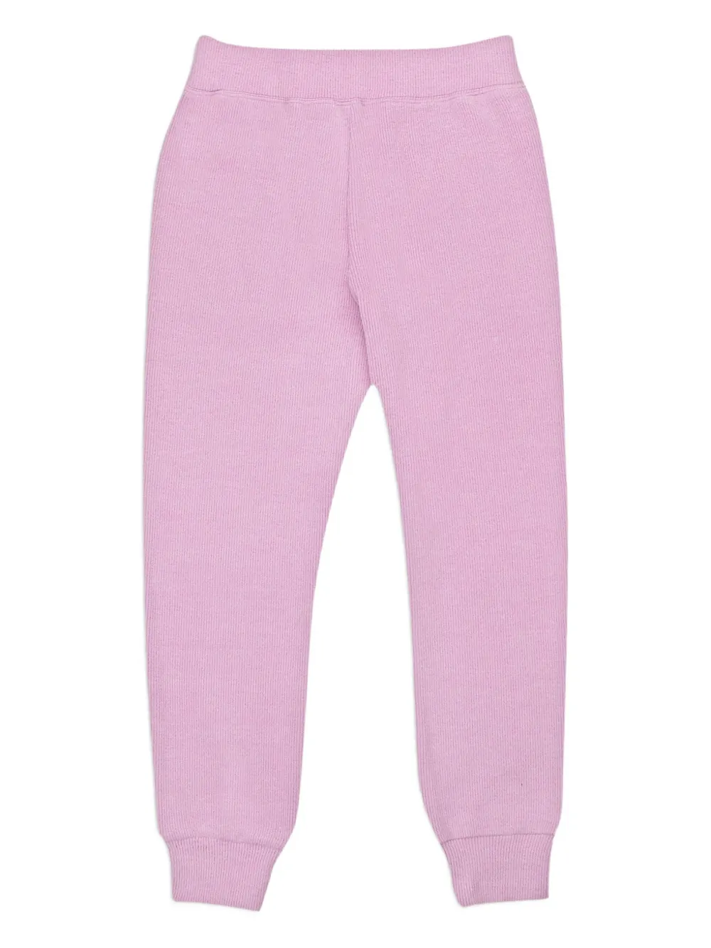Callipygian Cotton Track Pants In Pink