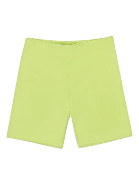 Callipygian elasticated biker shorts