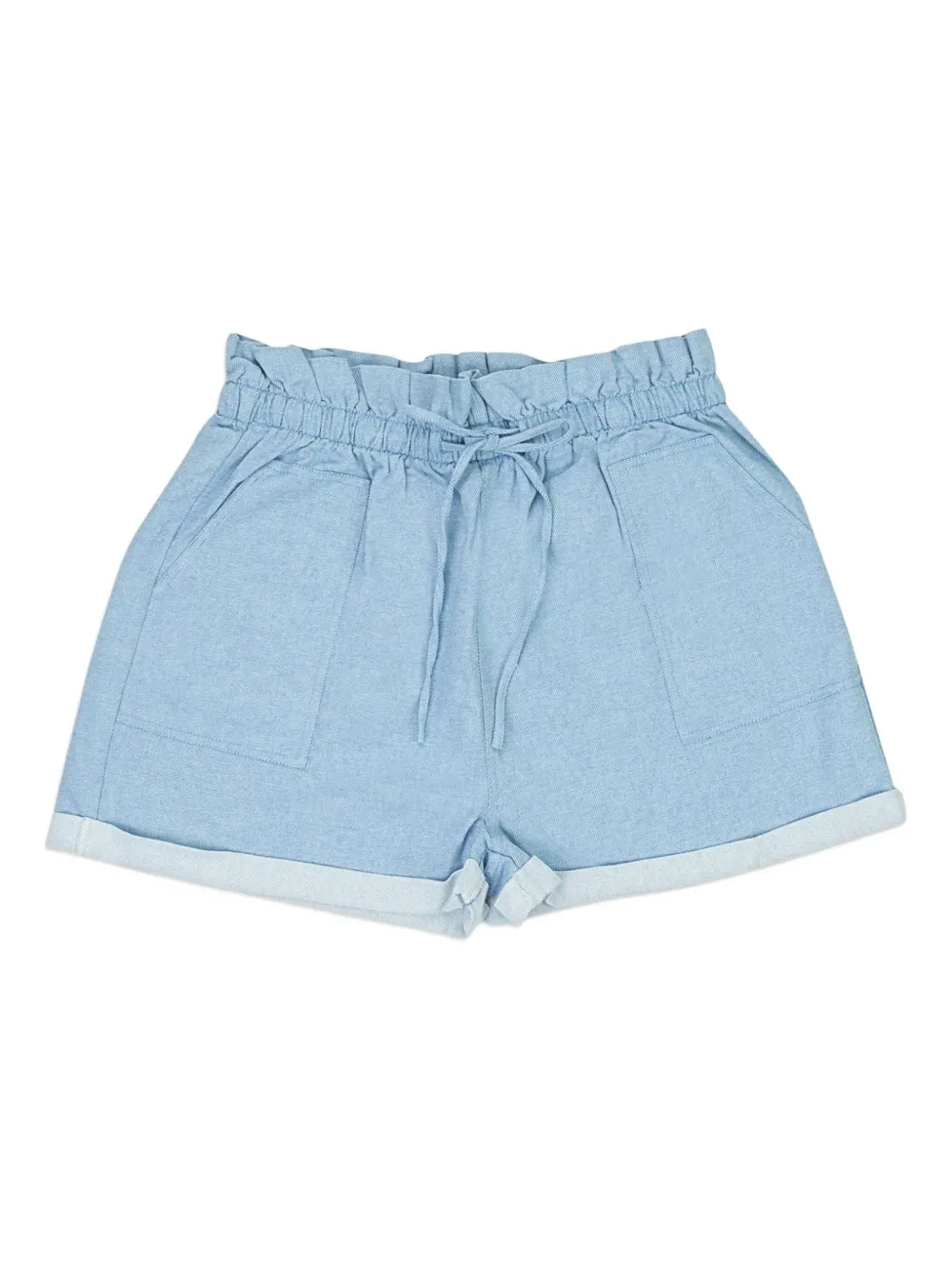 Callipygian Katoenen shorts Blauw