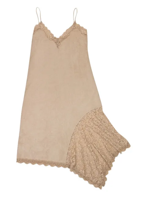 Callipygian laced midi dress