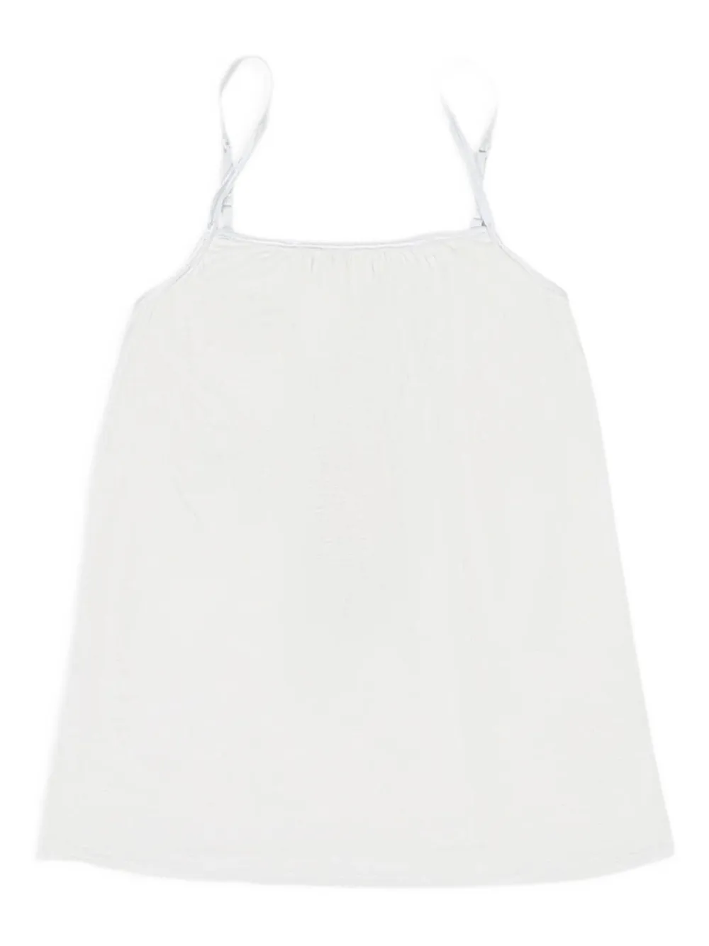 Callipygian cotton tank top | White | Image 1
