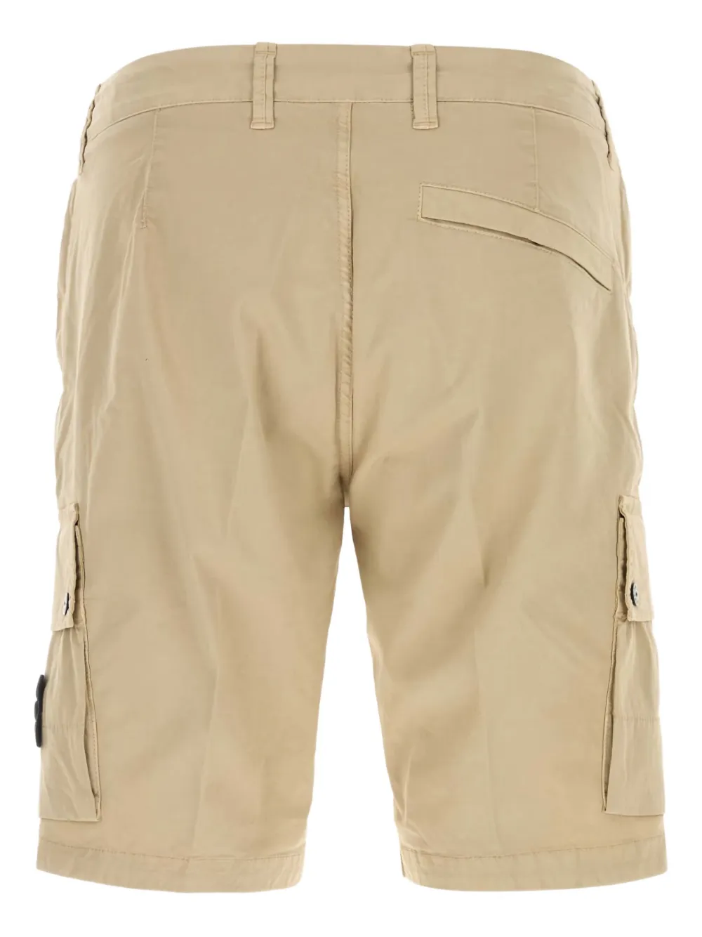 Stone Island stretch-cotton cargo shorts - Beige