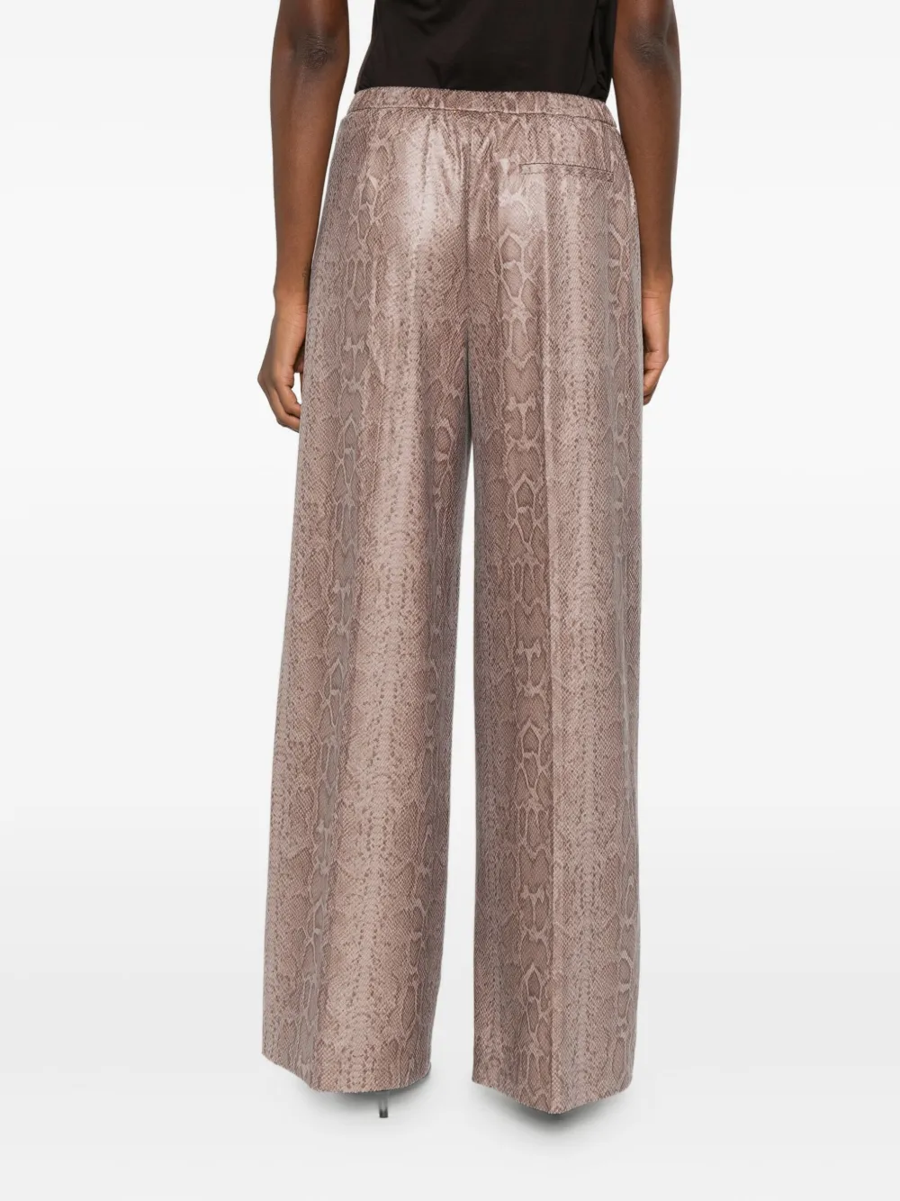 Forte Forte Elasticated-waist Trousers In Neutral