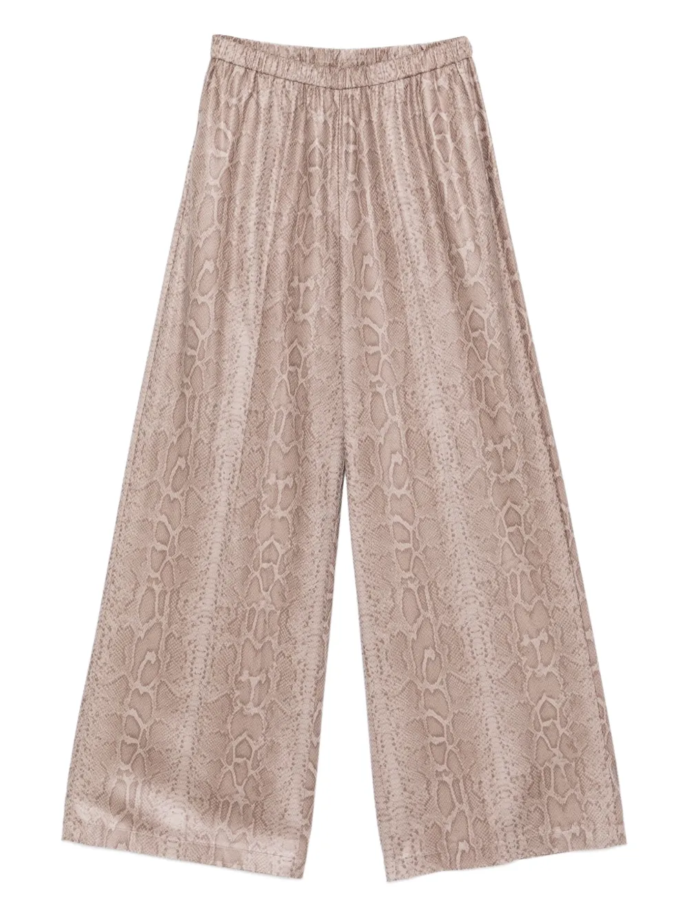 Forte Forte Elasticated-waist Trousers In Neutral