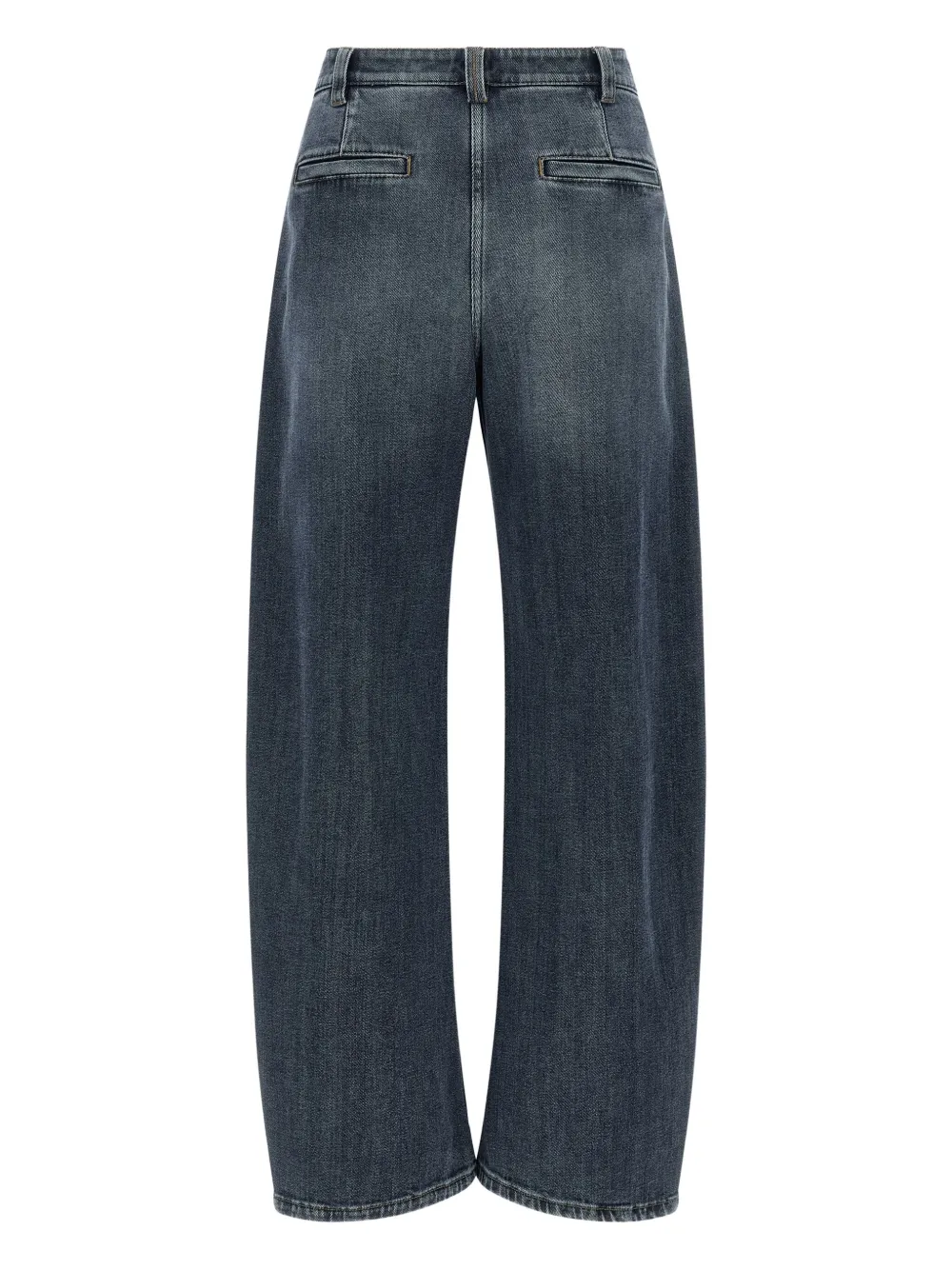 Brunello Cucinelli pleated jeans - Wit