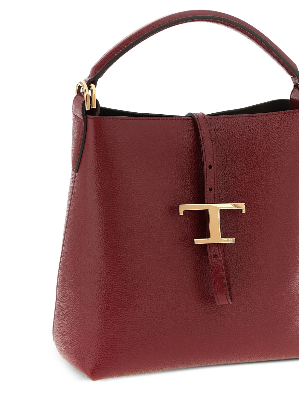 Tod's Kleine bucket-tas met gesp Rood