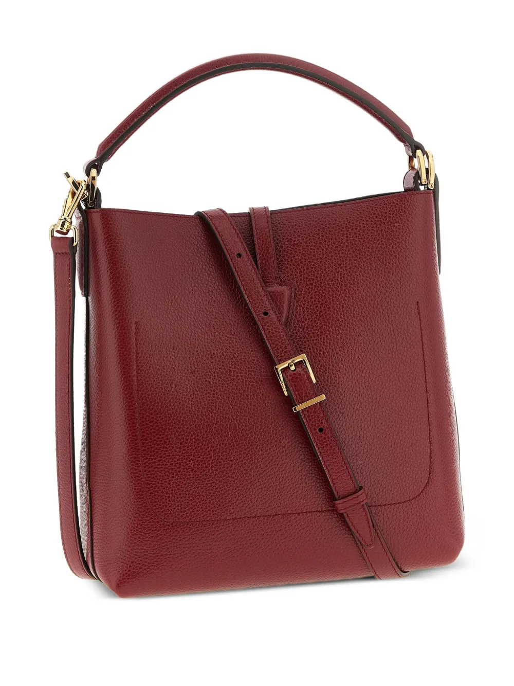 Tod's Kleine bucket-tas met gesp Rood