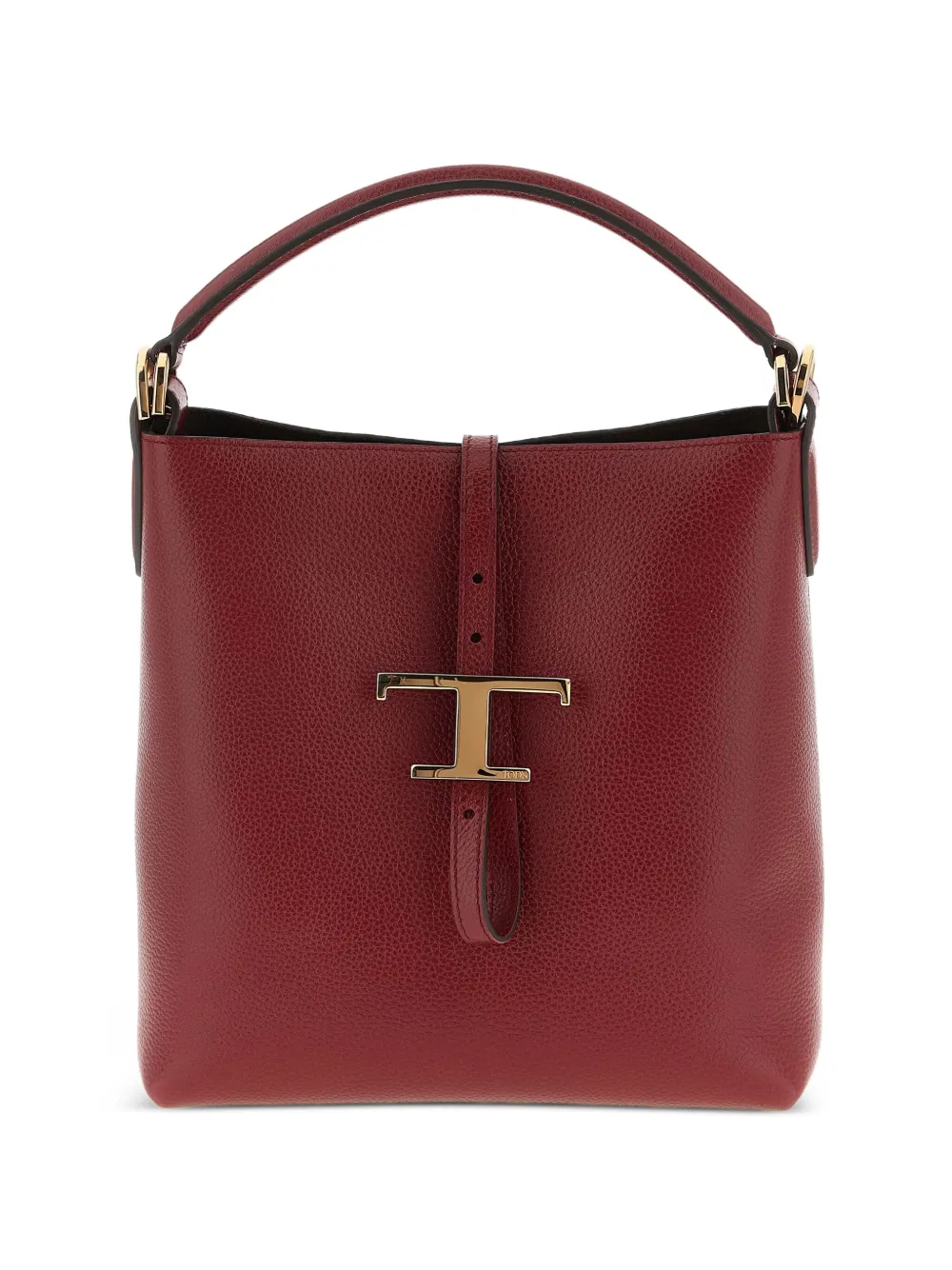 Tod's Kleine bucket-tas met gesp Rood