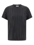 Brunello Cucinelli sequin-embellishment T-shirt - Grey