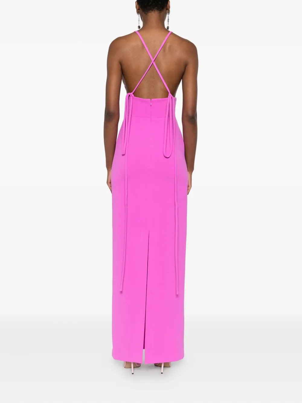 Solace London Maxi-jurk Roze