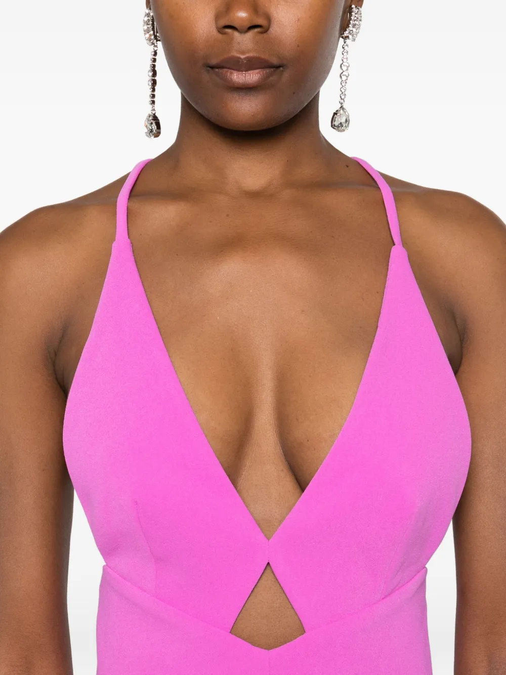 Solace London Maxi-jurk Roze