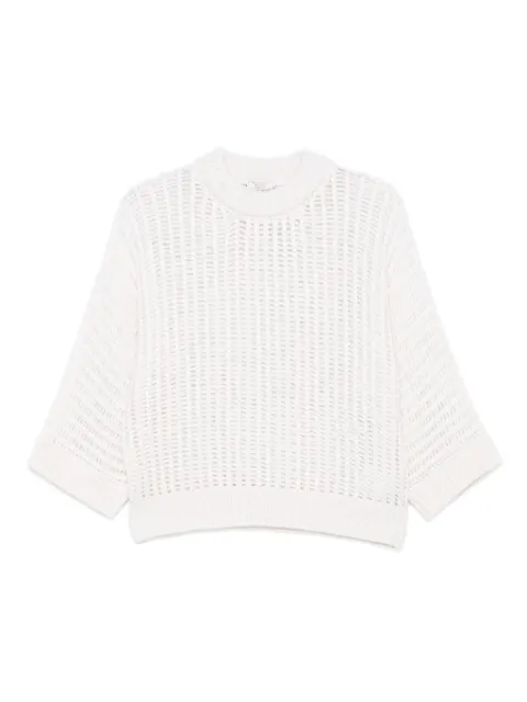 Peserico open-knit sweater