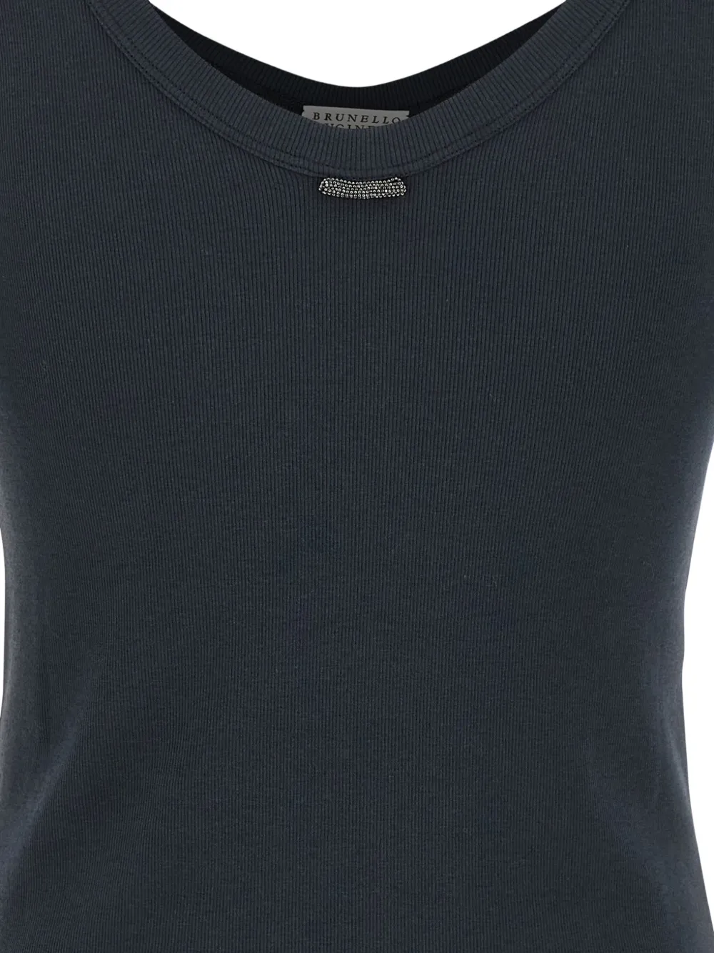 Brunello Cucinelli round-neck T-shirt Blauw