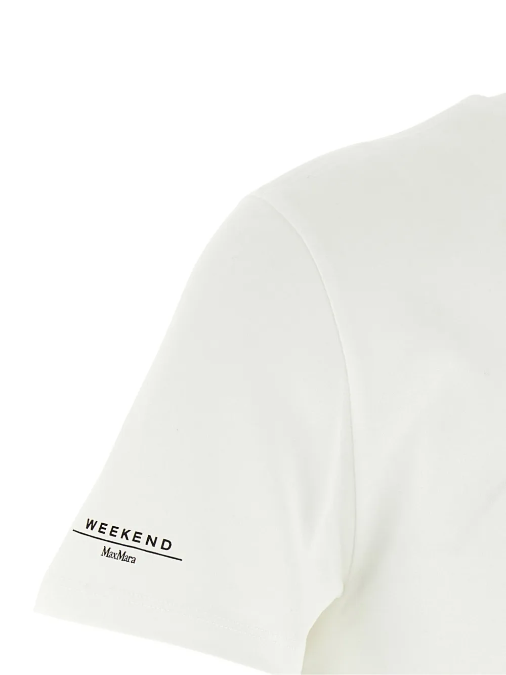 Max Mara floral-print T-shirt Wit
