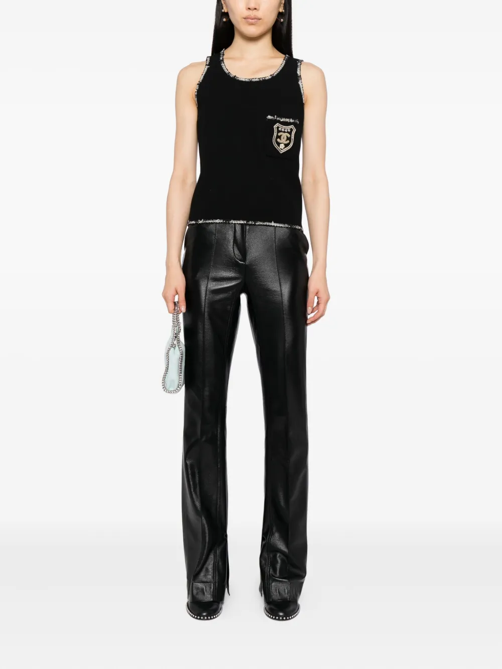 CHANEL Pre-Owned 2005 sleeveless top | Image 2