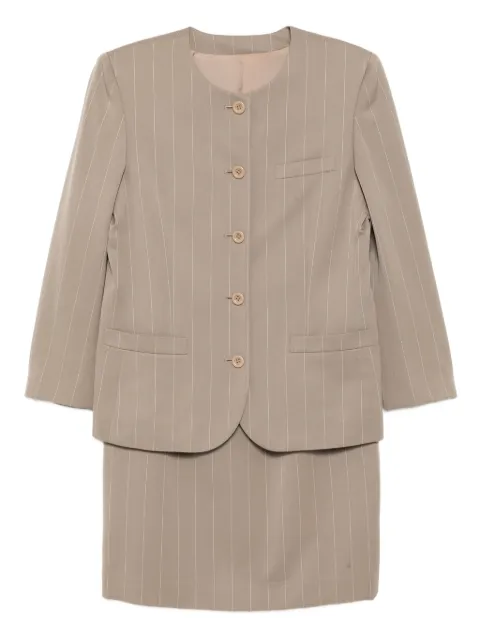 Burberry Pre-Owned بدلة من عقد التسعينيات-الألفينيات