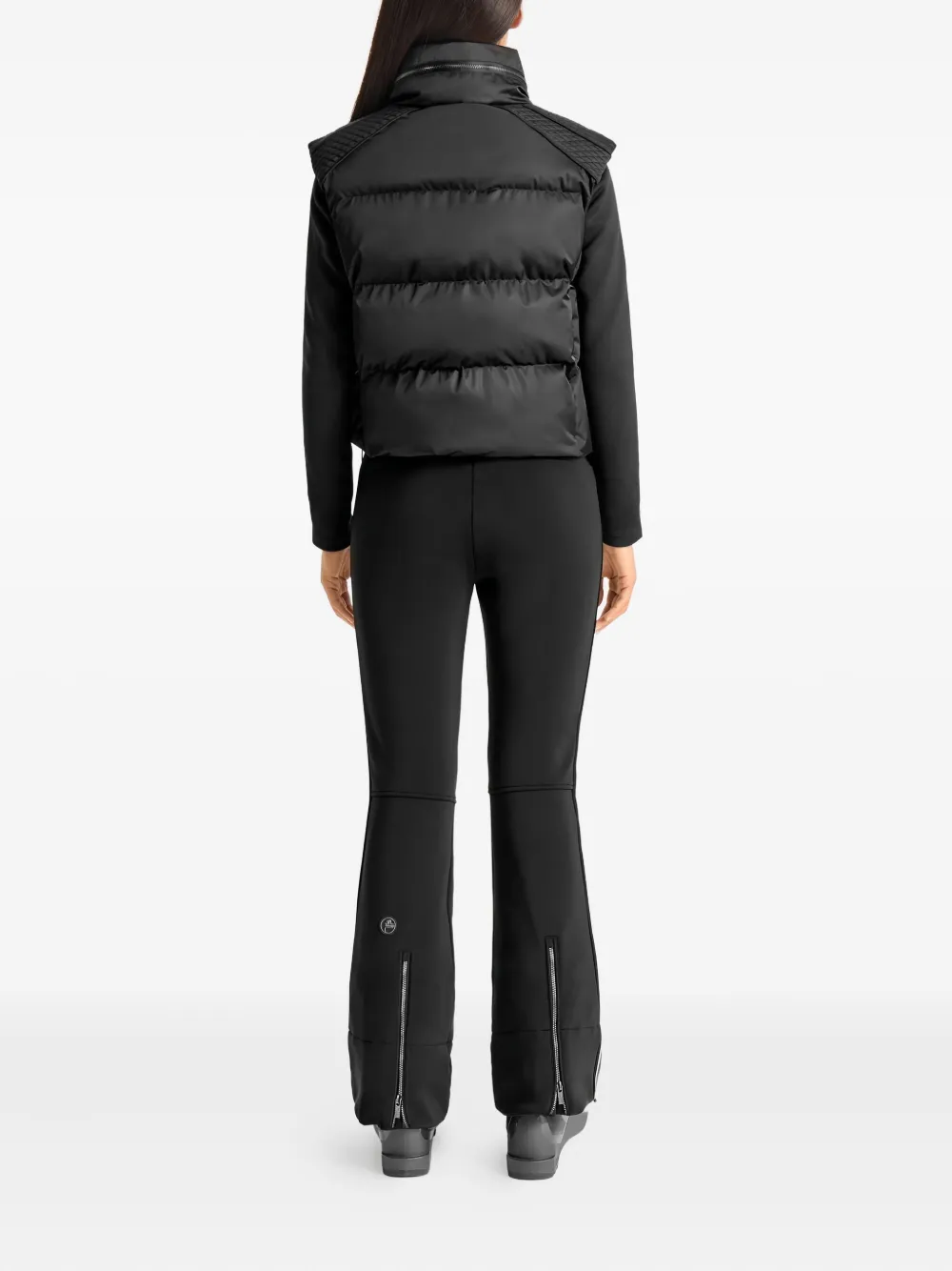 Fusalp quilted gilet Zwart