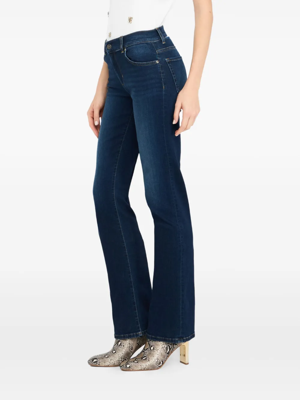 LIU JO Better bootcut jeans Blauw