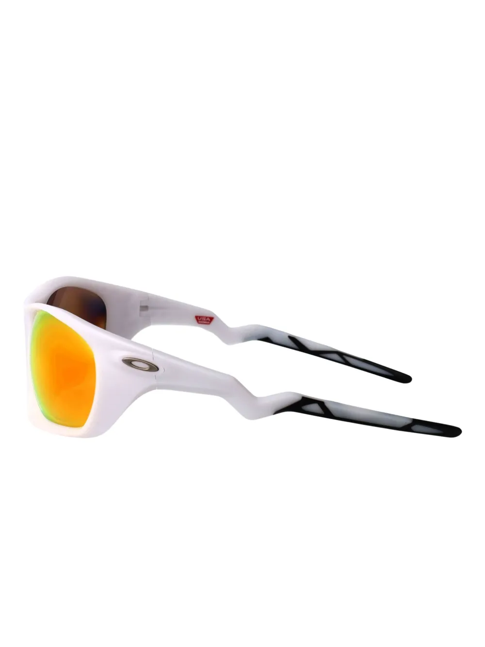 Oakley Lateralis reflective sunglasses Wit