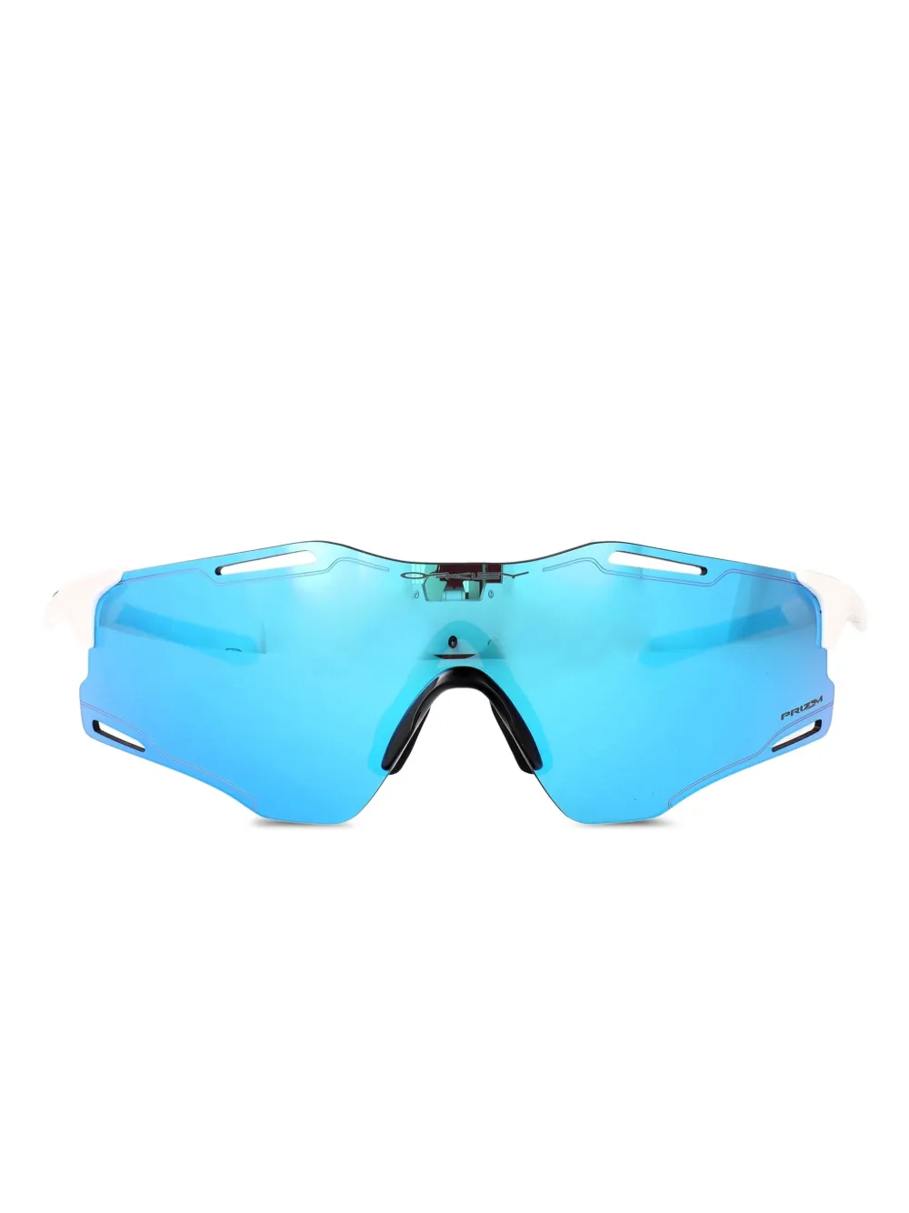 Oakley Cybr Zero geometric-frame sunglasses Wit
