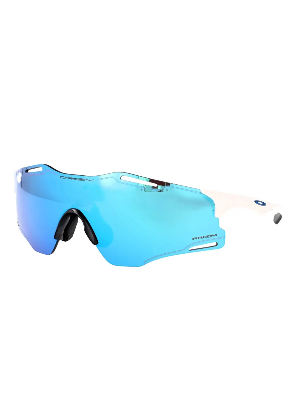Oakley Cybr Zero geometric-frame sunglasses Wit