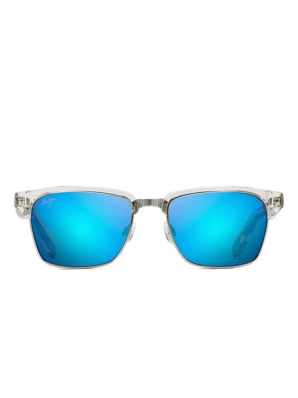 Maui Jim Kawika clubmaster-frame sunglasses - グレー Maui Jim Kawika clubmaster-frame sunglasses - グレー