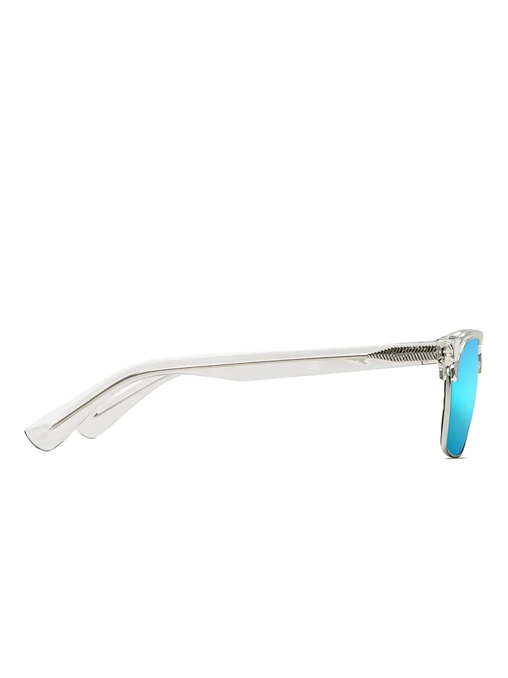 Maui Jim Kawika clubmaster-frame sunglasses Grijs