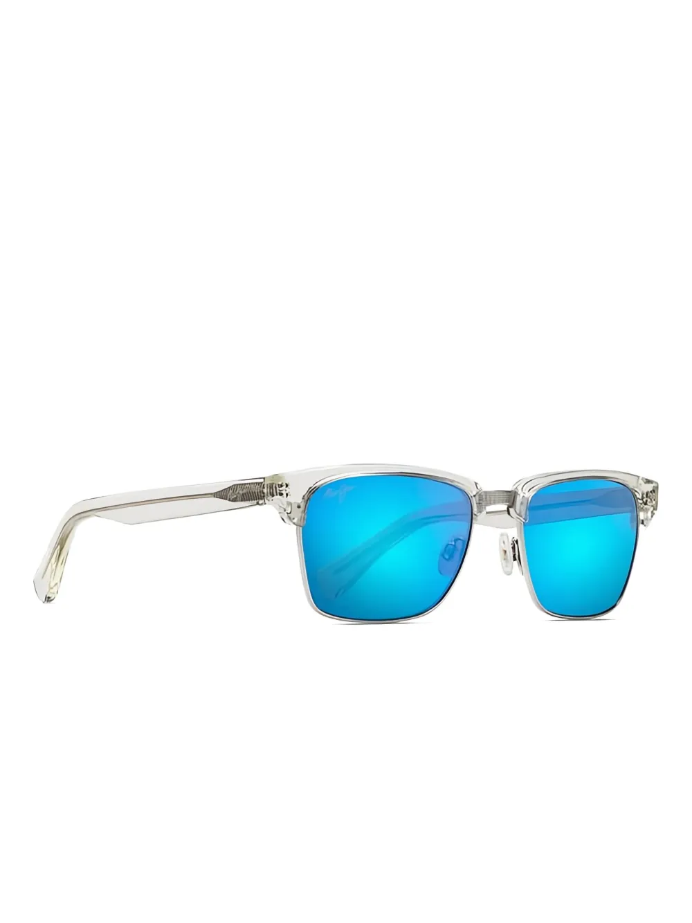Maui Jim Kawika clubmaster-frame sunglasses Grijs