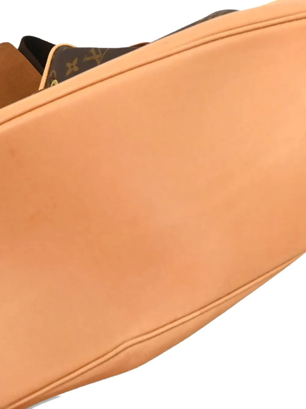 Pre-owned Louis Vuitton 2001 Montsouris Gm Backpack In Brown