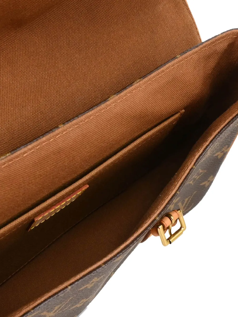 Pre-owned Louis Vuitton 2004 Marelle Backpack In Brown