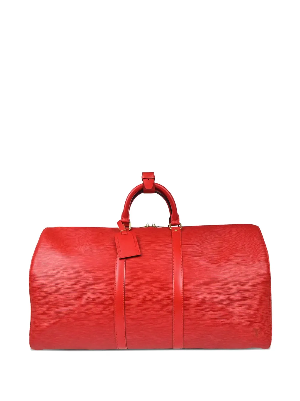 Louis Vuitton Pre-Owned 1998 Keepall 55 leather handbag | Red | Image 1