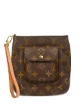Louis Vuitton Pre-Owned 2000 monogram Partition pouch - Brown