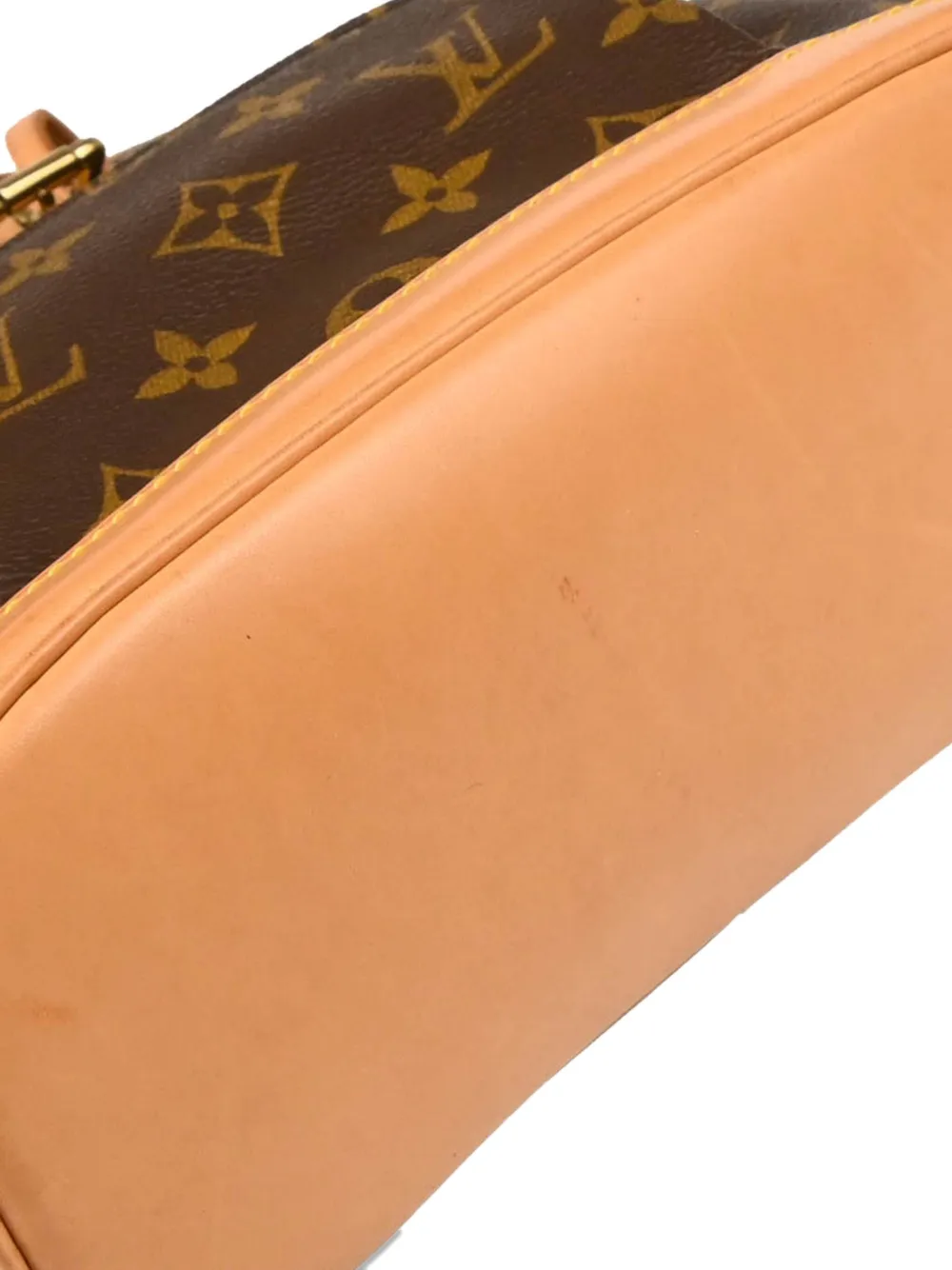 Pre-owned Louis Vuitton 1999 Monogram-pattern Backpack In Brown
