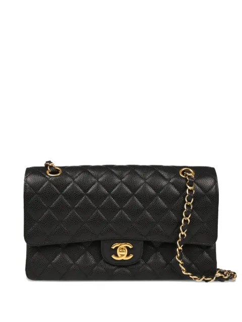 CHANEL Pre-Owned 2014 medium Double Flap quilted shoulder bag