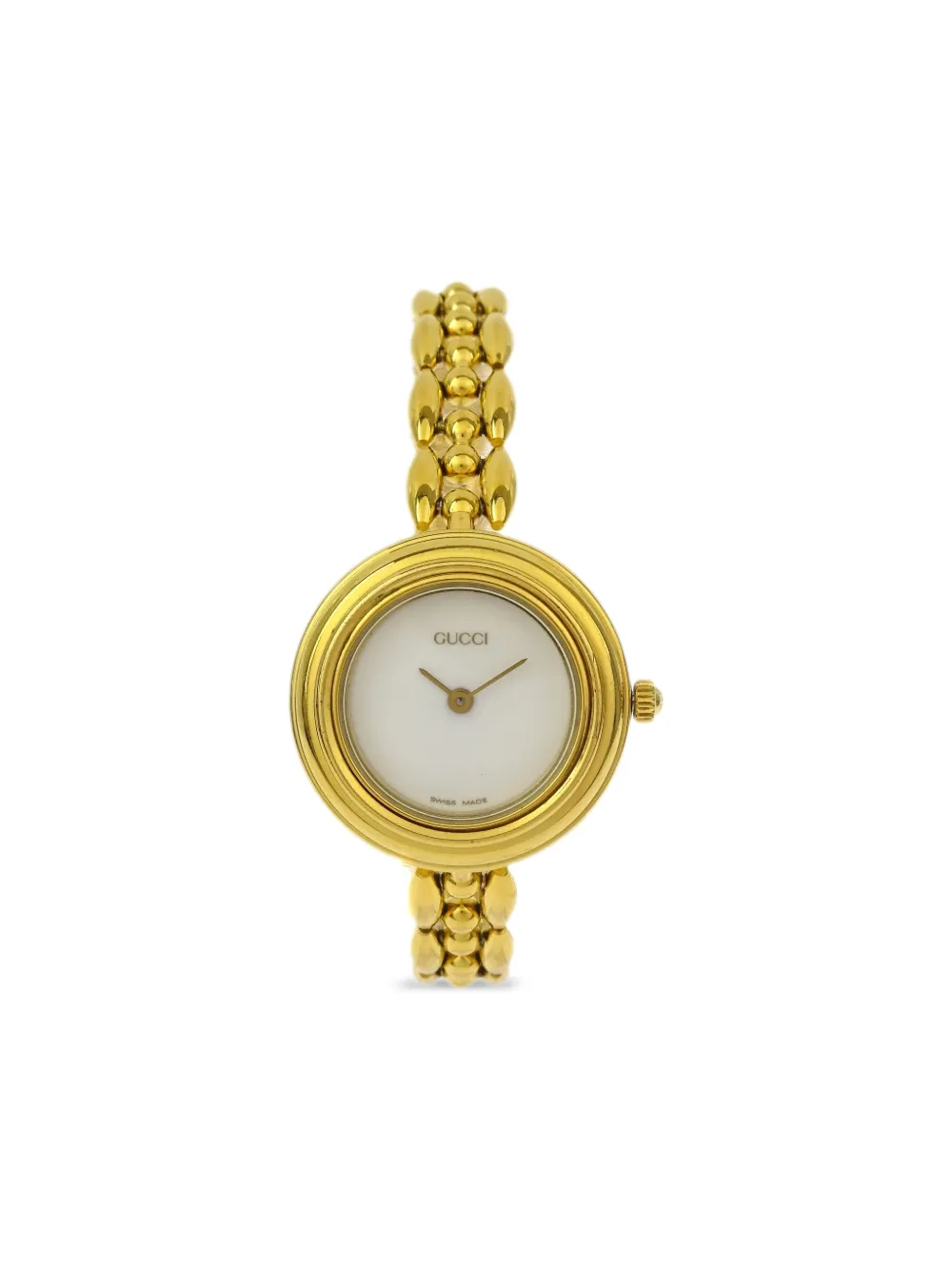 Gucci Pre-Owned 1990-2000s Change Bezel Chameleon 25mm | White | Image 1