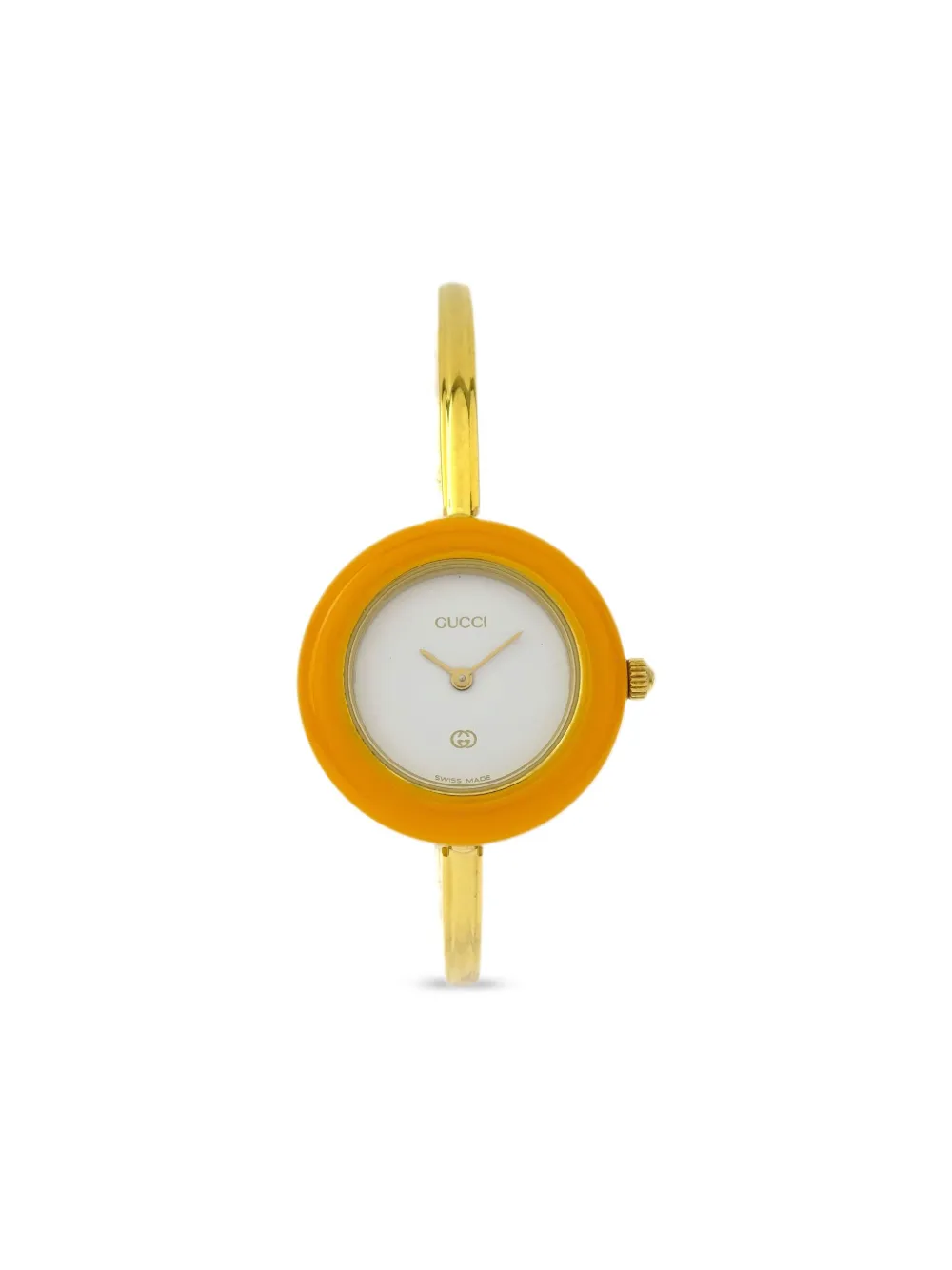 Gucci Pre-Owned 1990-2000s Change Bezel Chameleon 25mm | White | Image 1