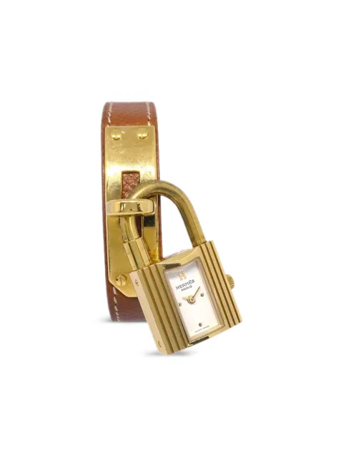 Hermès Pre-Owned Gold Padlock Kelly 38mm