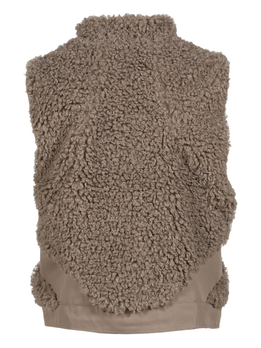 HELIOT EMIL buckle-detail teddy vest | Waistcoats & Gilets | Image 2