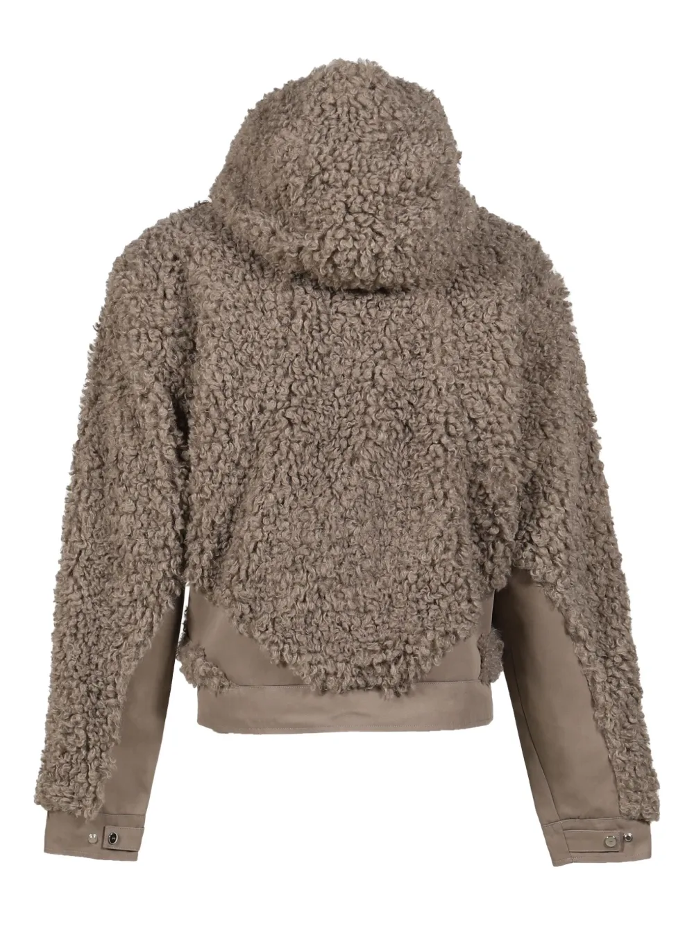 HELIOT EMIL Chiaroscuro fleece hooded jacket | Hooded Jackets | Image 2