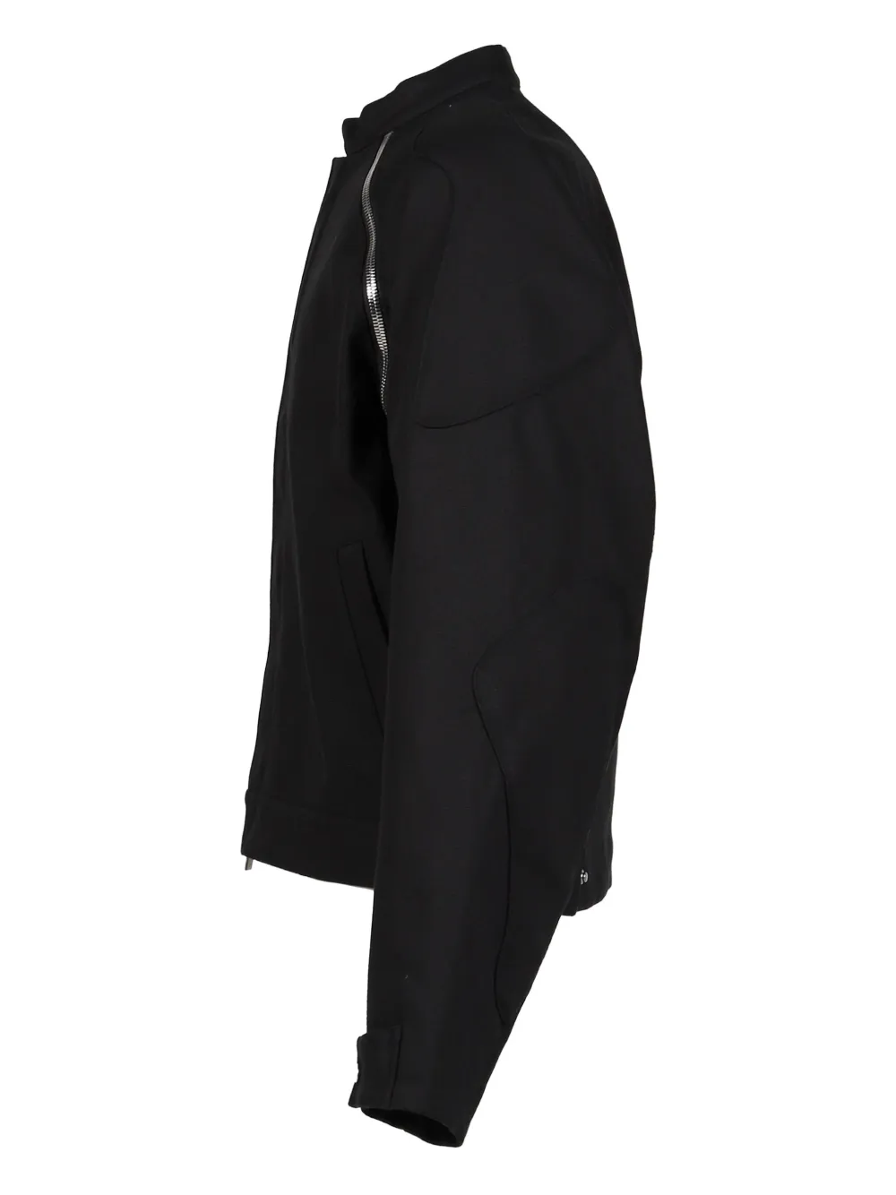 Heliot Emil Equinox Zip-detail Bomber Jacket In Black