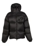 HELIOT EMIL Lumen hooded puffer jacket - Black