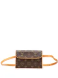 Louis Vuitton Pre-Owned 2003 Monogram Pochette Florentine belt bag - Brown
