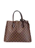 Louis Vuitton Pre-Owned 2017 Damier Ebene Kensington satchel - Brown